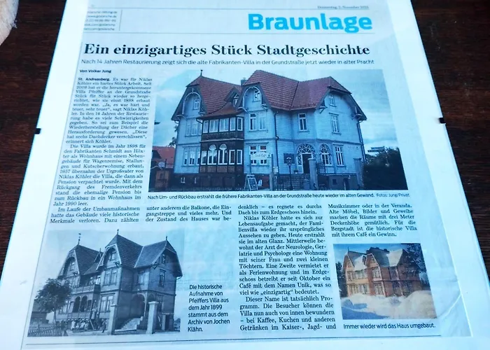 Daire Unik - Im Oberharz Frühstück Halbpension Buchbar